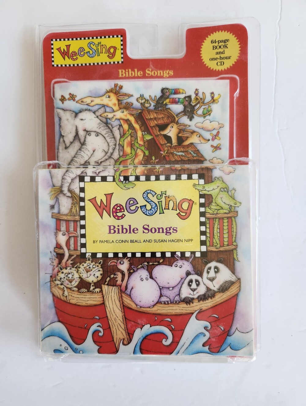 Wee Sing 63 Classic Children's Bible Songs CD & Book By Beall & Nipp 2-8 Yrs